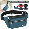 thumbnail image 3 of Running Belt Unisex Sport Jogging Phone Keys Mobile Travel Money Bum Bag Wais, 3 of 7