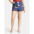 thumbnail image 3 of Supergirl and Wonder Woman Women's Graphic Boxer Shorts, 2-Pack, Sizes XS-XXL, 3 of 8