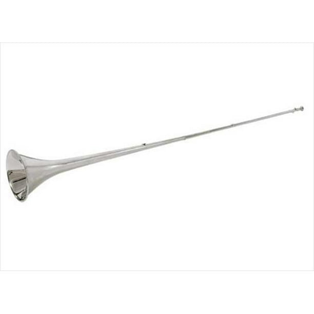 Holy Land Gifts 13064 Instr Temple Trumpet Silver Plated 48 In
