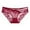 Wine, variant on Boy Cut Panties For Women Pack Womens High Waist Lace Mesh Underwear Womens Underwear Comfortable Lace Thong Control Top Panties Firm Lace Green M