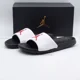 thumbnail image 1 of Size 10 Men's Jo r-dan Break Slide Sandals AR6374-016 Black/University Red/White, 1 of 6