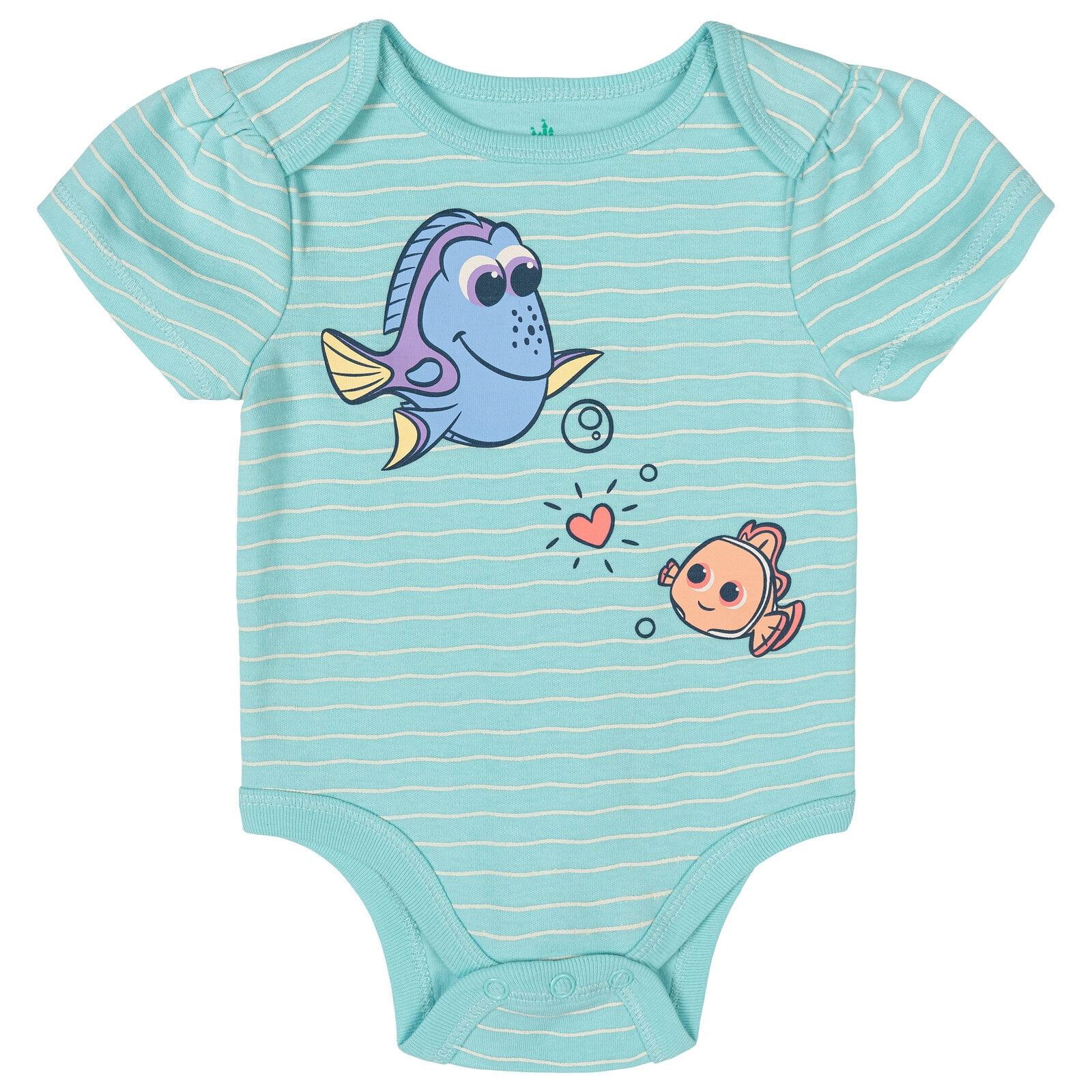 Disney Pixar Woody Buzz Lightyear Lightning McQueen 5 Pack Bodysuits Newborn to Infant