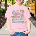 thumbnail image 6 of HCYSFG Girls Back To School Top Short Sleeve Third Grade Graphic Print Crew Neck T Shirt Classroom Wear Student Tee, 6 of 7