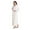 White, variant on Womens Long Robe Soft Fleece Fluffy Plush Bathrobe Ladies Winter Warm Housecoat