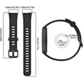 thumbnail image 2 of Band 9 Bracelet Compatible with Huawei Band 9/Band 8, Silicone Strap, Waterproof, 2 of 4