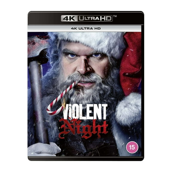 Violent Night (4K Ultra HD) Mike Dopud David Harbour John Leguizamo Beverly D'Angelo