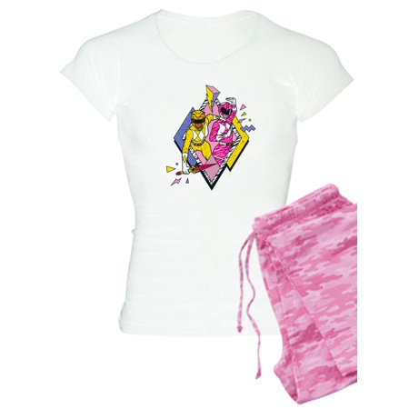 

CafePress - Power Rangers Yellow Ranger An - Women s Light Pajamas