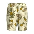 thumbnail image 5 of Fotbe Monkeys and Pinealpples Pajama Shorts for Men, Men's Pajama Bottoms, Sleepwear,Short Pajama Pants-Large, 5 of 9