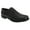 Black, variant on Roamers Mens Fuller Fitting Capped Leather Oxford Shoes