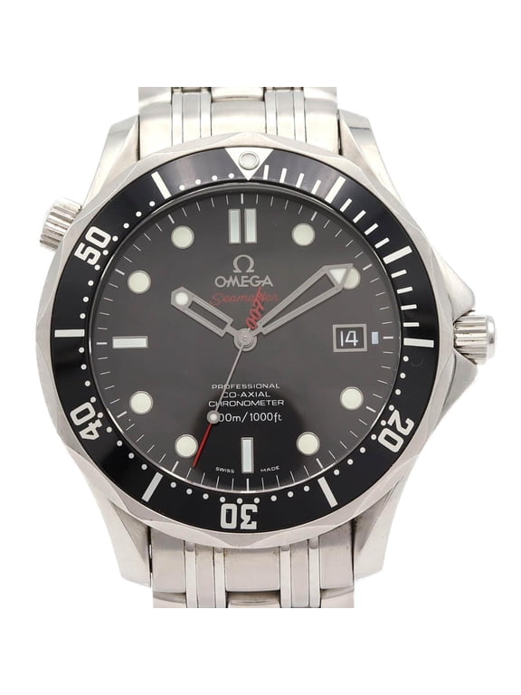 Pre-Owned Omega Seamaster Professional 007 Limited 212.30.41.20.01.001 Stainless Steel...