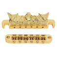 thumbnail image 2 of Guitar Roller Saddle Bridge 6 String Nut with 6mm Mounting Hole for EPI Electric Guitar, 2 of 5
