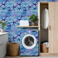thumbnail image 4 of Peel and Stick Wallpaper 17.7in x 9.8ft Purple Blue Starfish Soft Blue marine life underwater ocean Contact Paper Vinyl Waterproof Self Adhesive Wall Paper for Bedroom Shelf Cabinet Renter Friendly, 4 of 8