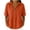 A Orange, variant on Womens Blouses Ndbuld Women's Fashionable Casual Linen Color Turtleneck Long-sleeved Button And Snap V-neck Top Short-sleeved V-neck Top/shirt Navy L