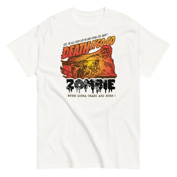 Rob Zombie - Death a Go Go Unisex T-Shirt - White - Small