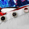 thumbnail image 4 of jejeloiu Race Car Blackout Curtains Set of 2 (52x84 Each),Modern Speed Sport Window Curtains,Red Blue Curtains and Drapes For Boys,Ultra Soft Home Decor, 4 of 6