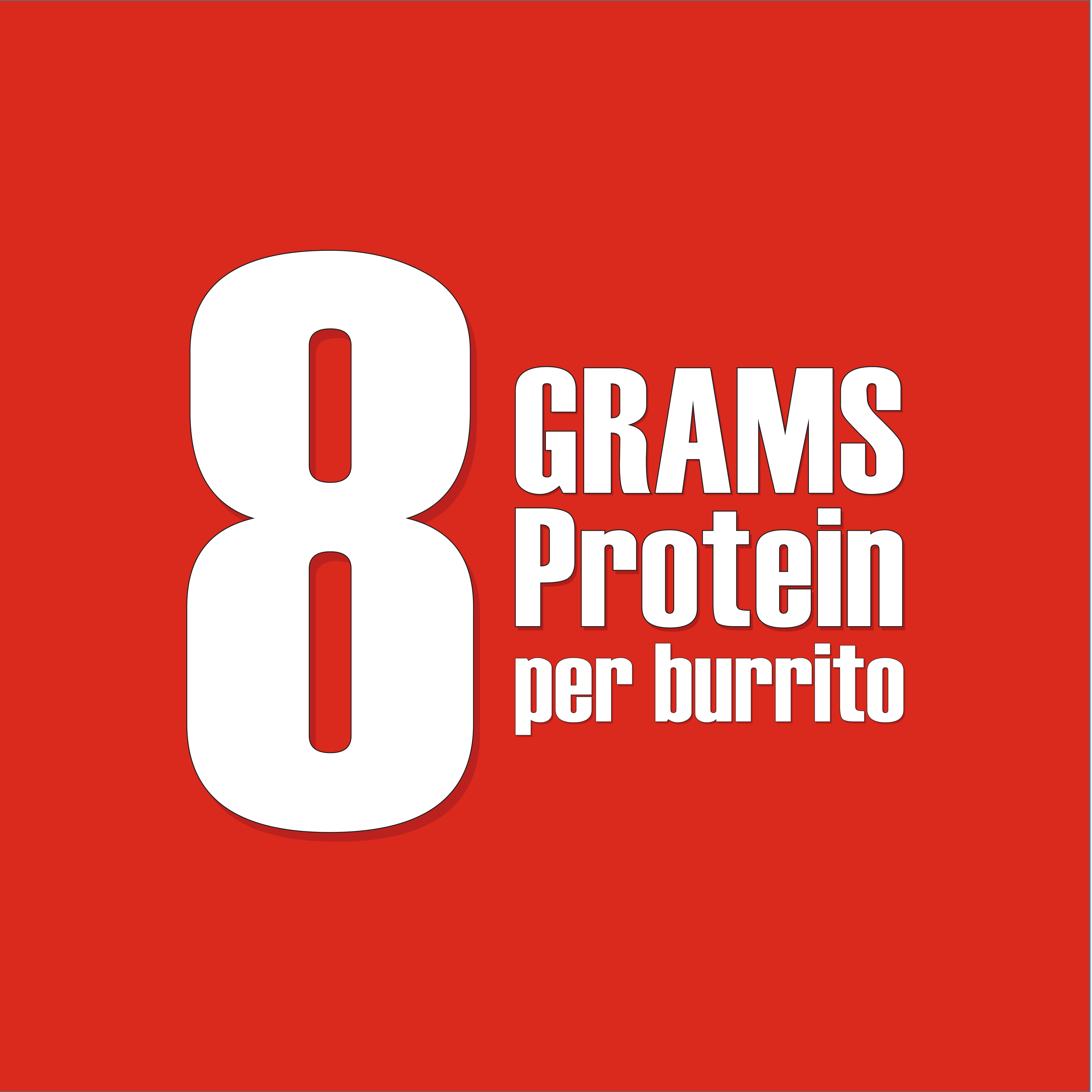Great Value Beef & Bean Burritos, 32 oz, 8 Count (Frozen)