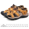 thumbnail image 3 of Zapatos Sandalias de verano de playa de hombre transpirables Suministros al aire libre para senderismo (marrón claro 44) Ehuebsd Tenis De Mujer Tenis De Hombre, 3 of 8