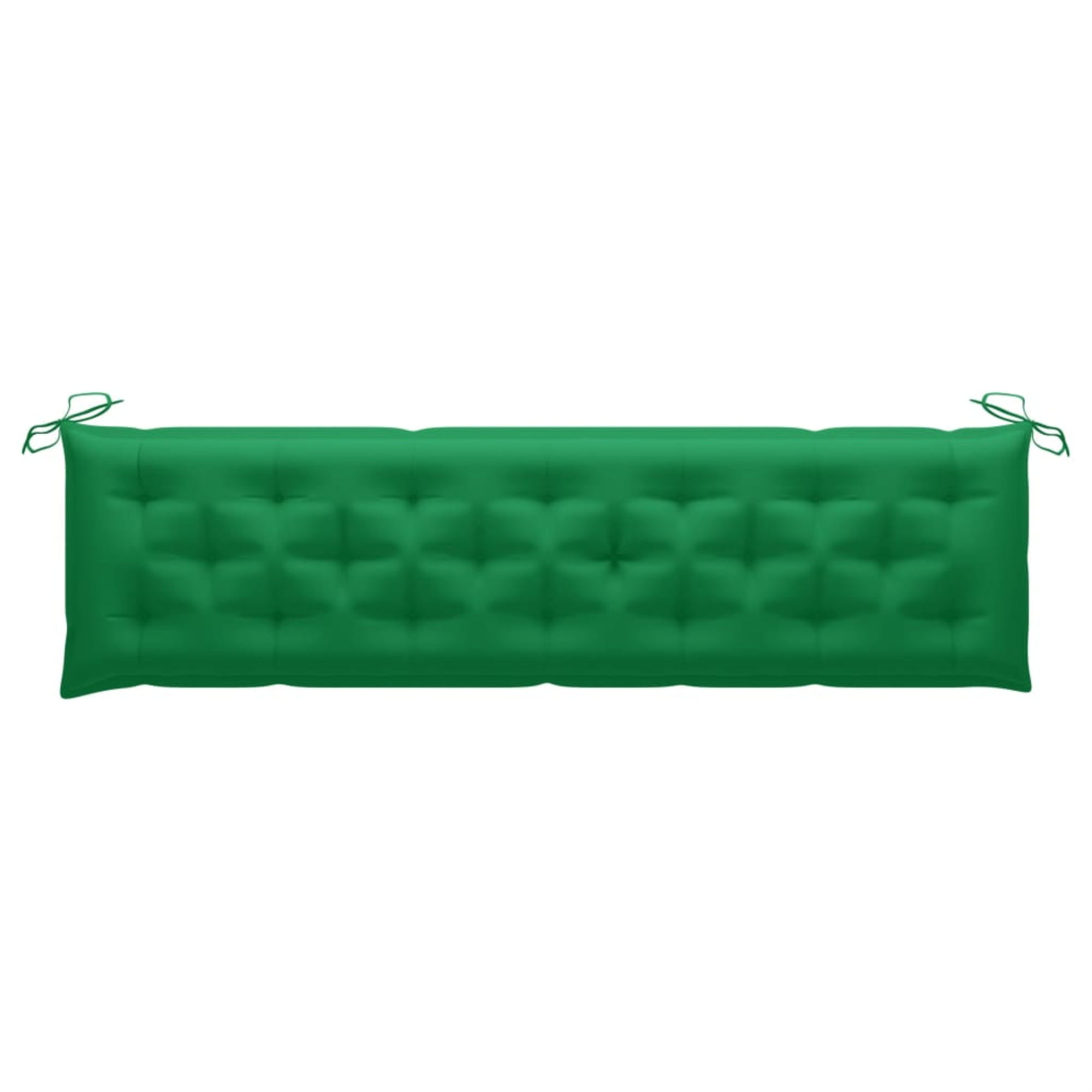 vidaXL Garden Bench Cushion Green 78.7"x19.7"x2.8" Fabric