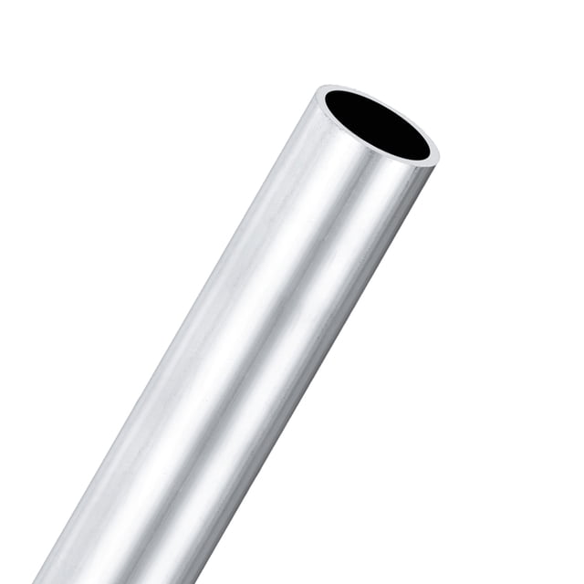 Tubo redondo de aluminio 6063 de 1 paquete, 29mmx35mm (IDxOD) 300mm de longitud