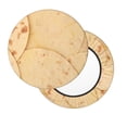 thumbnail image 2 of Balery taco tortilla Fundas de asiento para taburete de bar redondo de tela de terciopelo ajustables que protegen de arañazos y manchas para sillas de 14 a 17 pulgadas.-12 inch, 2 of 7