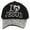 Black /Silver, variant on Top Headwear I Love Jesus Hat - Womens Rhinestone Crystal Pattern Baseball Hat Denim Silver