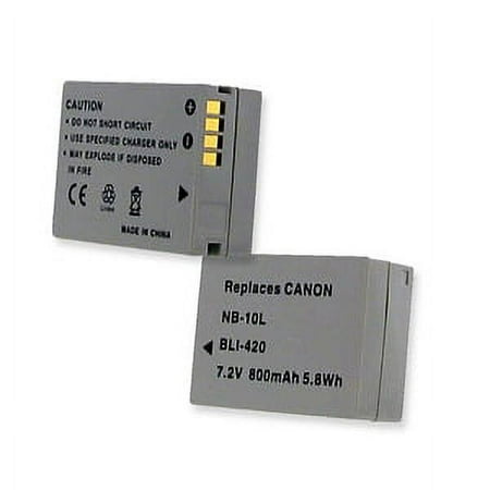 Image of CANON NB-10L 7.4V 800MAH Video Battery + FREE SHIPPING