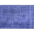 thumbnail image 1 of Ahgly Company Machine Washable Indoor Rectangle Persian Blue Traditional Area Rugs, 5' x 7', 1 of 4