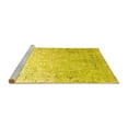 thumbnail image 2 of Ahgly Company Machine Washable Indoor Rectangle Oriental Yellow Industrial Area Rugs, 8' x 12', 2 of 4