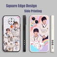 thumbnail image 2 of TeamHYYH Seokjin BTS VCR08 Para Redmi 9A 9C Note 8 10 10s NFC Funda Para Teléfono Borde Cuadrado, 2 of 4