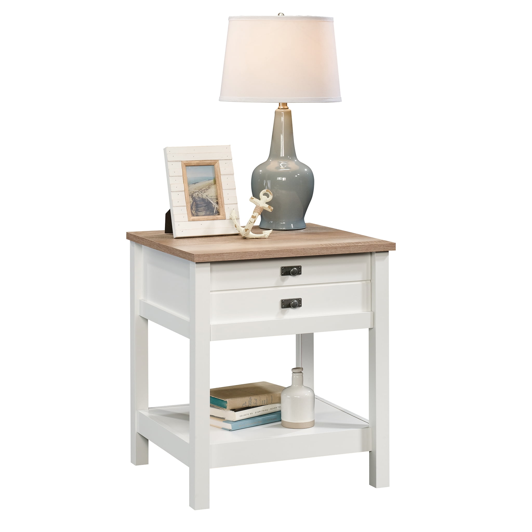Sauder Cottage Road Night Stand Soft White Finish Walmart Com