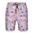 thumbnail image 3 of Fotbe Fashionable Cats Trajes de Baño Estampados para Hombre, Shorts de Verano de Secado Rápido, Ropa de Playa, Bañadores-X-Large, 3 of 6