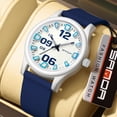 thumbnail image 2 of WFashion women's watches, simple casual Soft silicone strap lady watches waterproof, nurse watches for woman, ladies wristwatch, 2 of 6