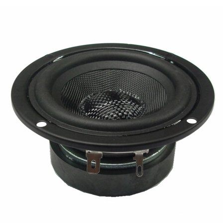Yammee Woofers Subwoofer Hifi Speakers 4.5inch 4Ohm 30W Glass Fiber Waterproof for Superior Bass