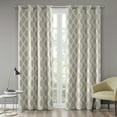 thumbnail image 2 of Home Essence Etro Printed Ikat Blackout Window Curtain Panel, 2 of 8