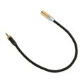 thumbnail image 2 of 3.5mm to Mini XLR Cable Internal Thread Gold Plated 3 Pin Stereo Noiseless Sound Adapter Cord for BMPCC Camcorder, 2 of 5