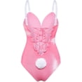 thumbnail image 3 of Disfraz de Conejita de Terciopelo para Mujer Wannsee 2XL Set Rosa, 3 of 7