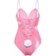 thumbnail image 3 of Disfraz de Conejita de Terciopelo para Mujer Wannsee 2XL Set Rosa, 3 of 7