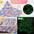 thumbnail image 2 of Jekeno Glow in The Dark Blanket Unicorn Blanket Gifts for Girls Kids, Throws Blanket Unicorns Decor for Bedroom Bed Couch Cozy Birthday Christmas Toys for Girls Boys Toddler 50" x 60", 2 of 6