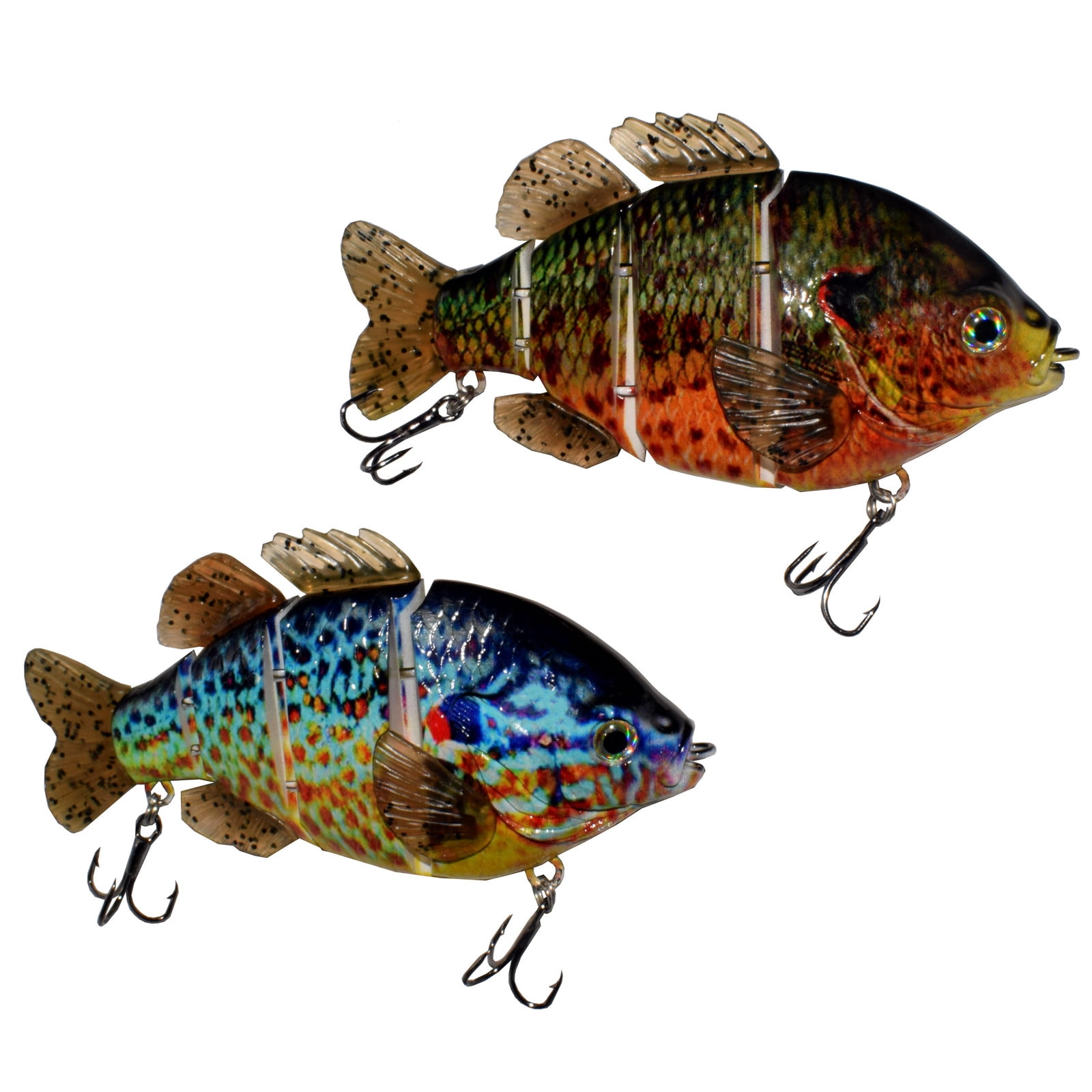 Fishing Lure Bait Swimbait Crankbait for Muskie Pike Bass Trout Catfish Fishhook Fishing Tackle Lifelike Sunfish Fish