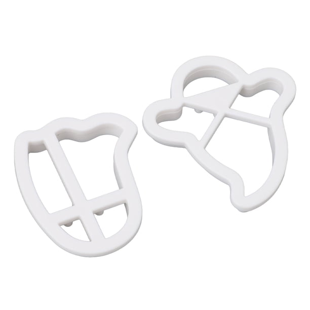 Cortadores De Galletas Fantasma, Ahorro De Tiempo Seguro, Fácil De Limpiar, Cortador De Galletas Fantasma ABS De 2 Piezas Para Cocina