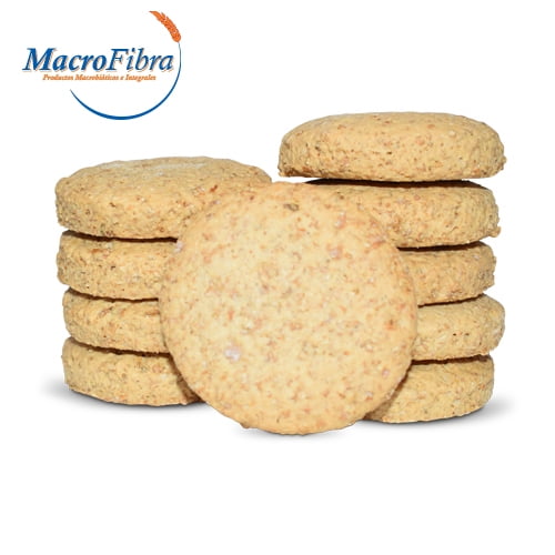 Galleta Anis Macrofibra Integral Reducido en Azucar Vegano sin Lactosa Alto contenido en Fibra Macrobiotico E Integral 3 Paq con 10 Pzas Envio Incluido