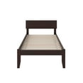 thumbnail image 4 of Orlando Twin XL Platform Bed with Open Foot Board in Espresso, 4 of 7
