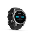 thumbnail image 5 of Garmin fenix E – 47 mm, AMOLED, Premium Multisport GPS Smartwatch, Long-Lasting Battery Life, Stainless Steel with Black Band, 5 of 9
