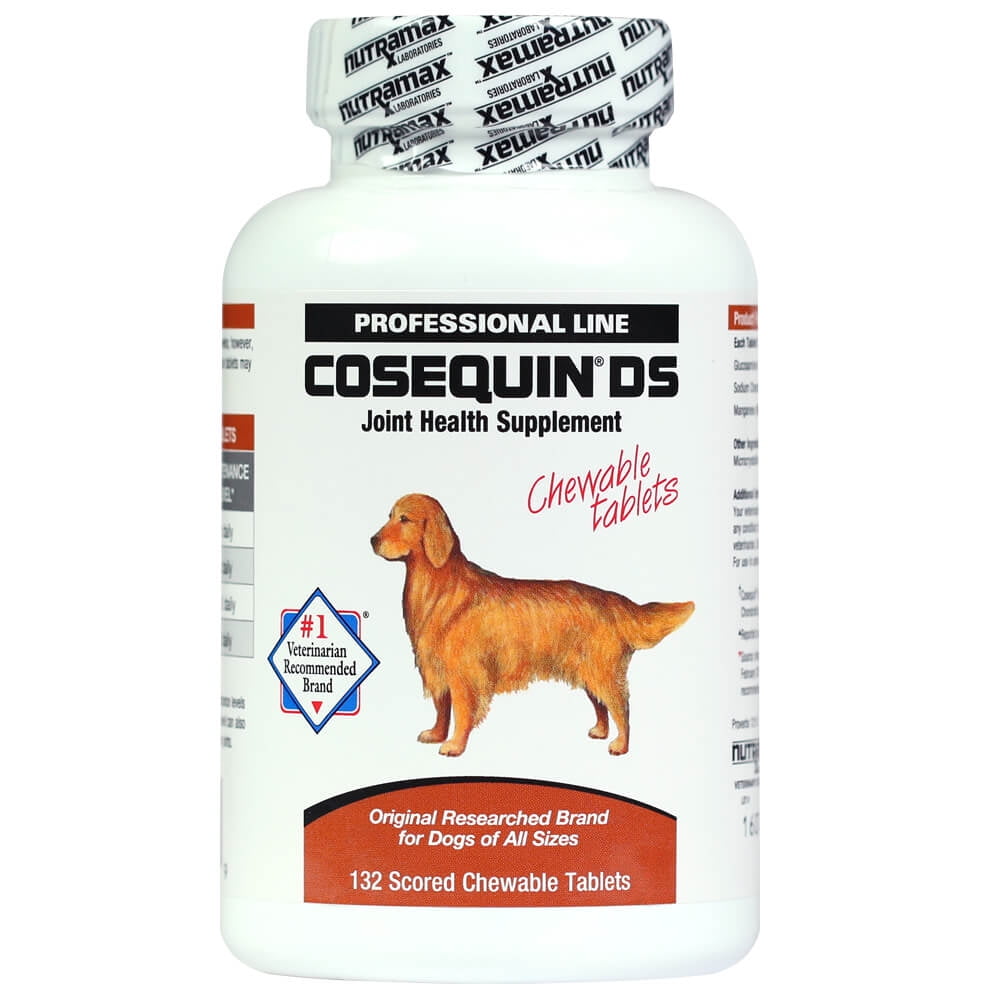 Nutramax Cosequin DS Joint Health Supplement for Dogs, 132 Chewable