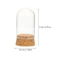 thumbnail image 2 of Collectibles Display Dome Glass Protection Case Countertop Display Box for Model Figurine, 2 of 6