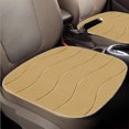 thumbnail image 6 of 3 Pcs Car Seat Covers Full Set Winter Plush Cushions, Warm Soft Automotive Seat Protectors with Anti-Slip Rubber Backing, Easy Install Washable for Car SUV Truck Van, 6 of 8