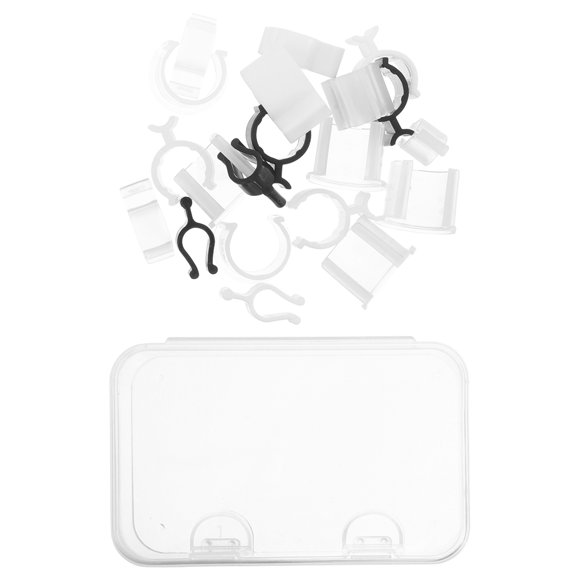 YSNOOWE 20Ud Clips De Para Bombas Plásticas Multifuncionales Con Prevención De Derrames