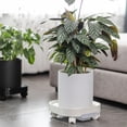 thumbnail image 3 of LCXmlly Flowerpot Moving Tray Movable Flower Pot Tray with Wheel Strong Bearing for Garden Use, 3 of 6