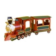 thumbnail image 4 of Almencla Christmas Train Decorations Christmas Table Decoration Holiday Decor Table Centerpiece Handcrafted for Christmas Party Decor, 4 of 8