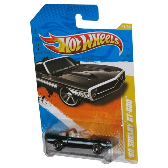 Hot Wheels 2011 New Models 21/50 Black '69 Shelby GT-500 Toy Car 21/244